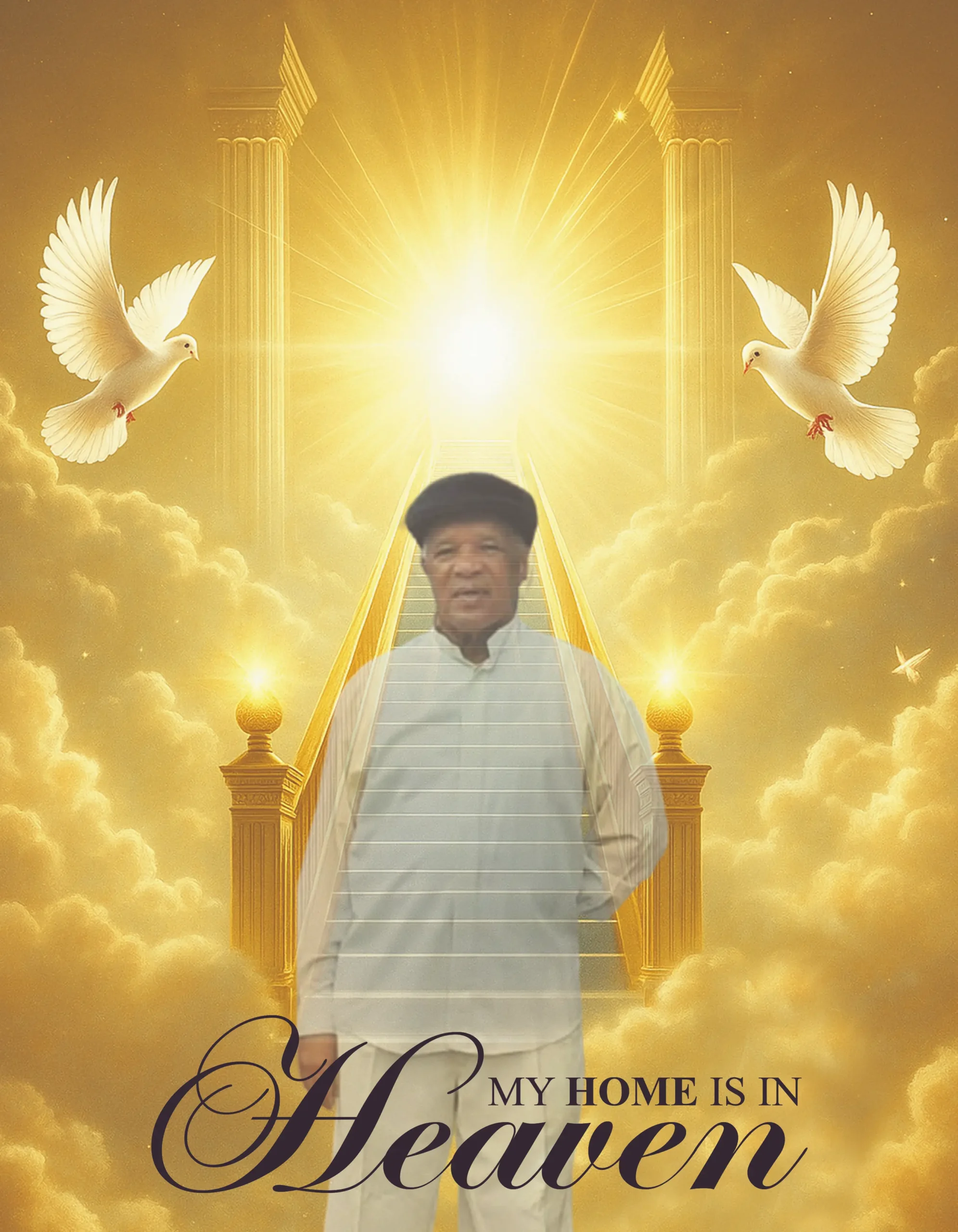 12 Page Funeral Program Booklet - Image 11