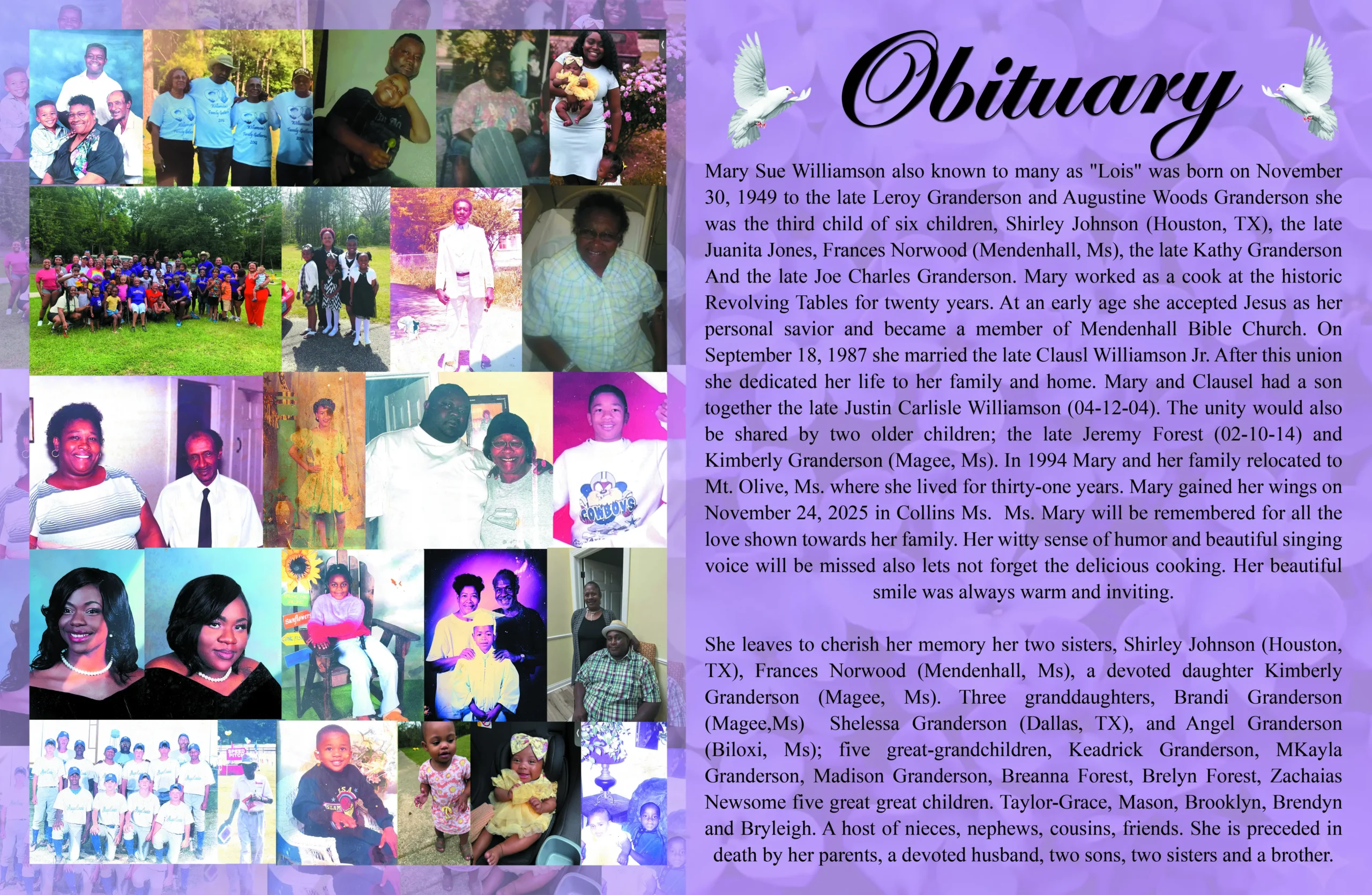 Celebration of Life Booklet | 8 Page Memorial Program - Image 4
