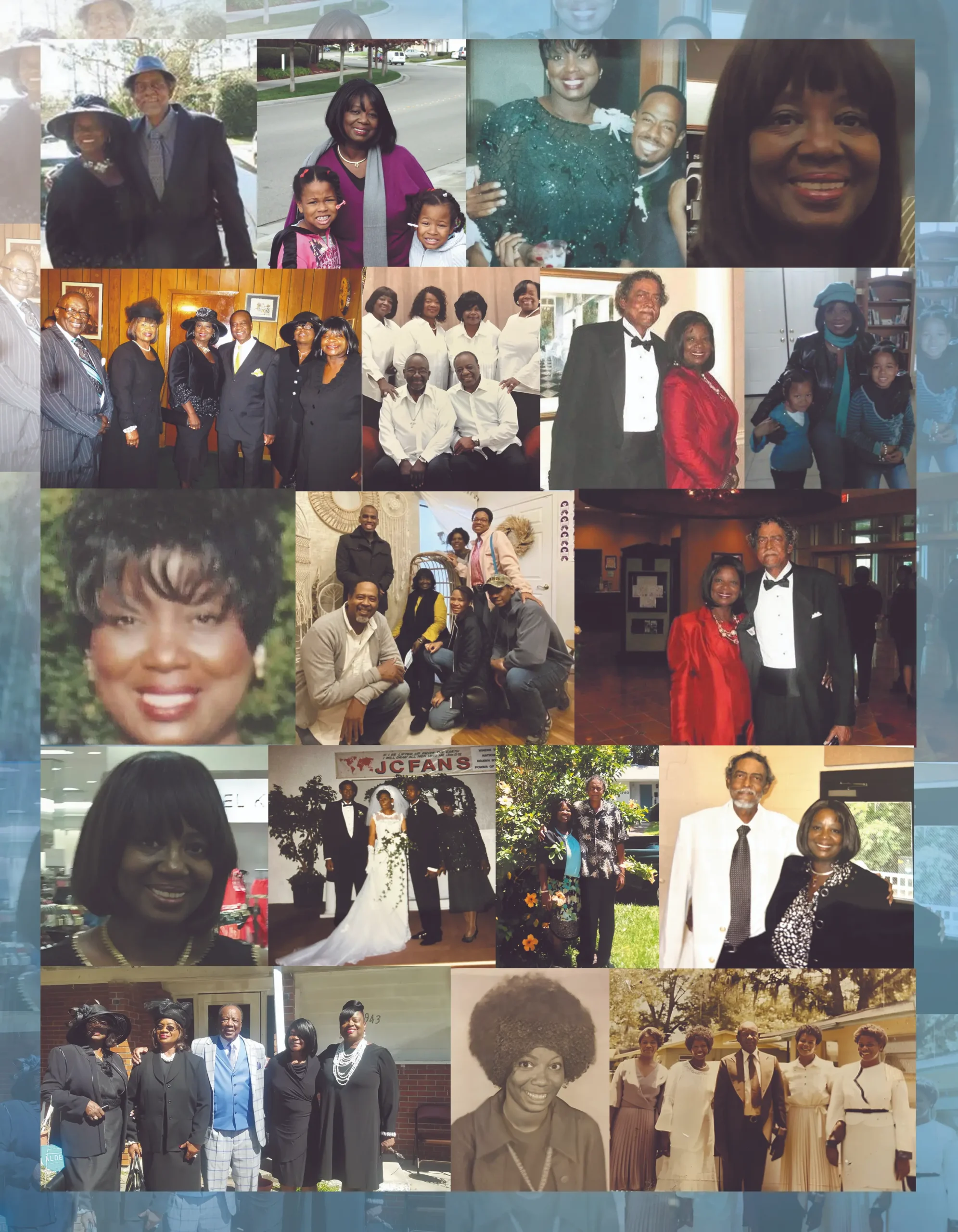 Blue Funeral Program | 8 Page Memorial Booklet - Image 7