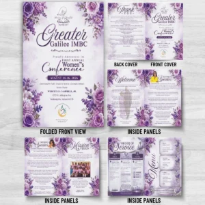 Women’s Conference Program for Greater Galilee IMBC First Annual Women’s Conference in Indianapolis Indiana